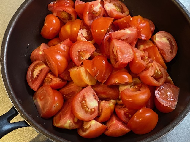 切ったトマト